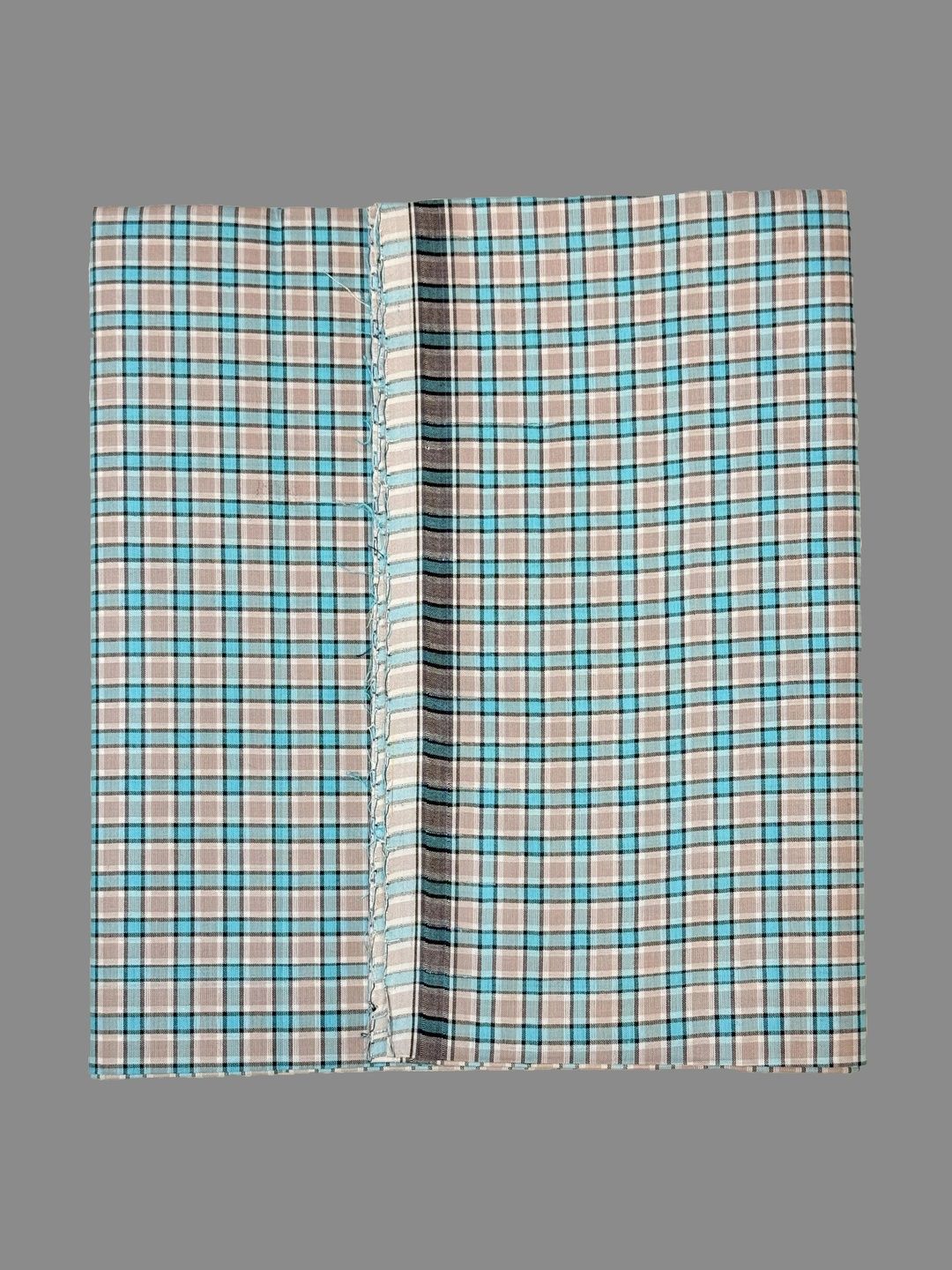 AKESHAVAM Men Checked Cotton Dhoti Dhotis-picture-55