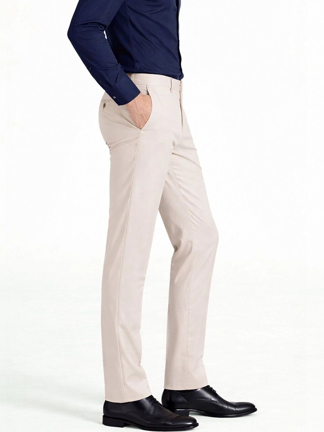 INVICTUS Men Comfort Wrinkle Free Trousers-picture-30