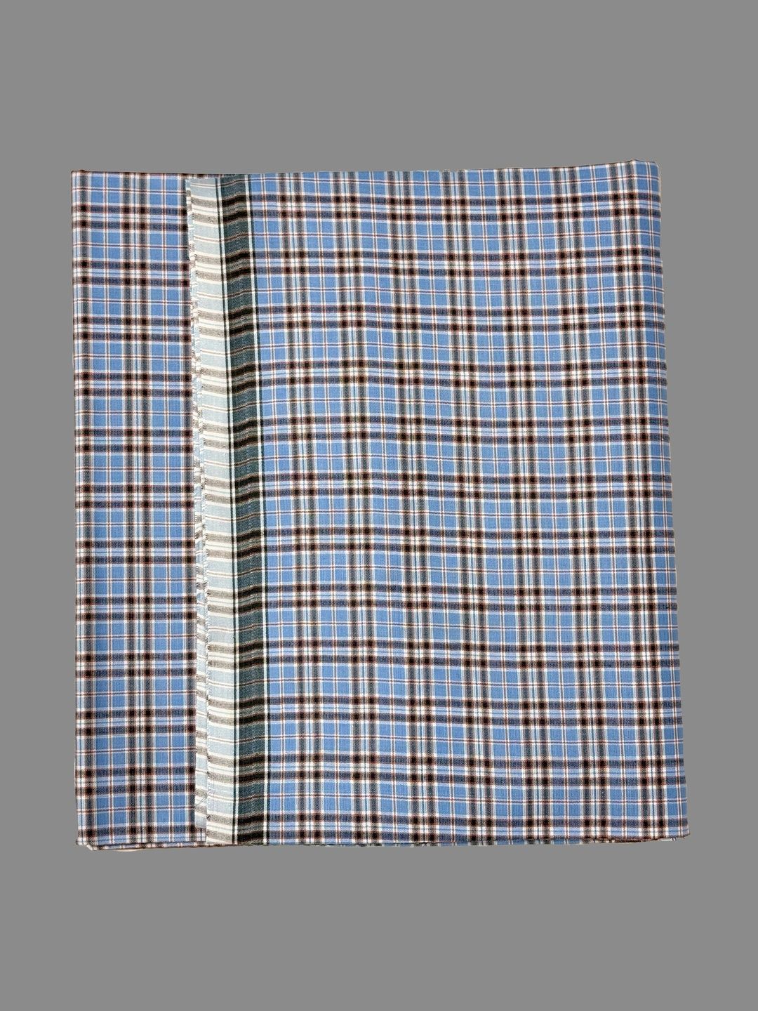 AKESHAVAM Men Checked Cotton Dhoti Dhotis-picture-56