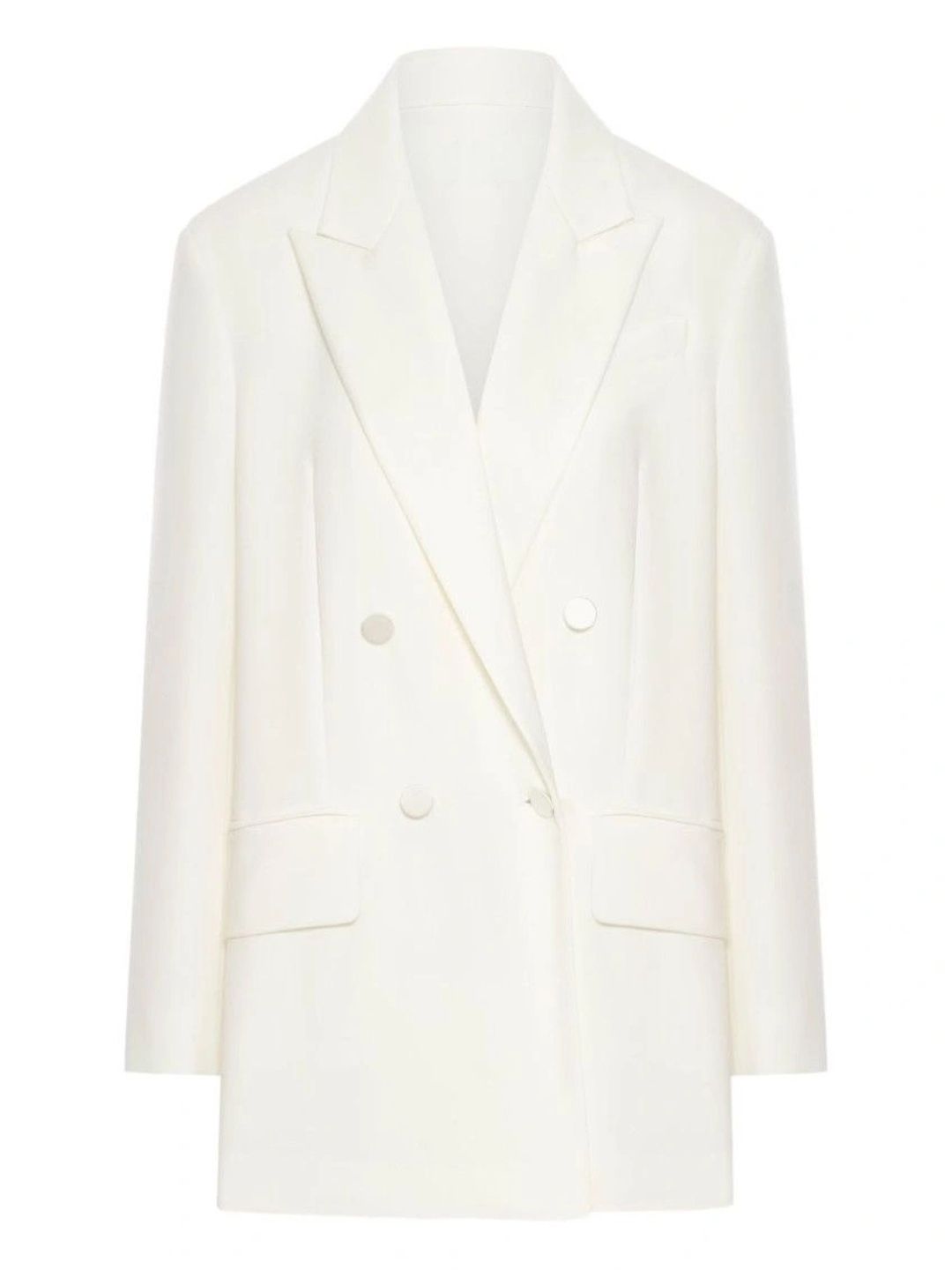 Max Mara White Gabardine Blazer-picture-33