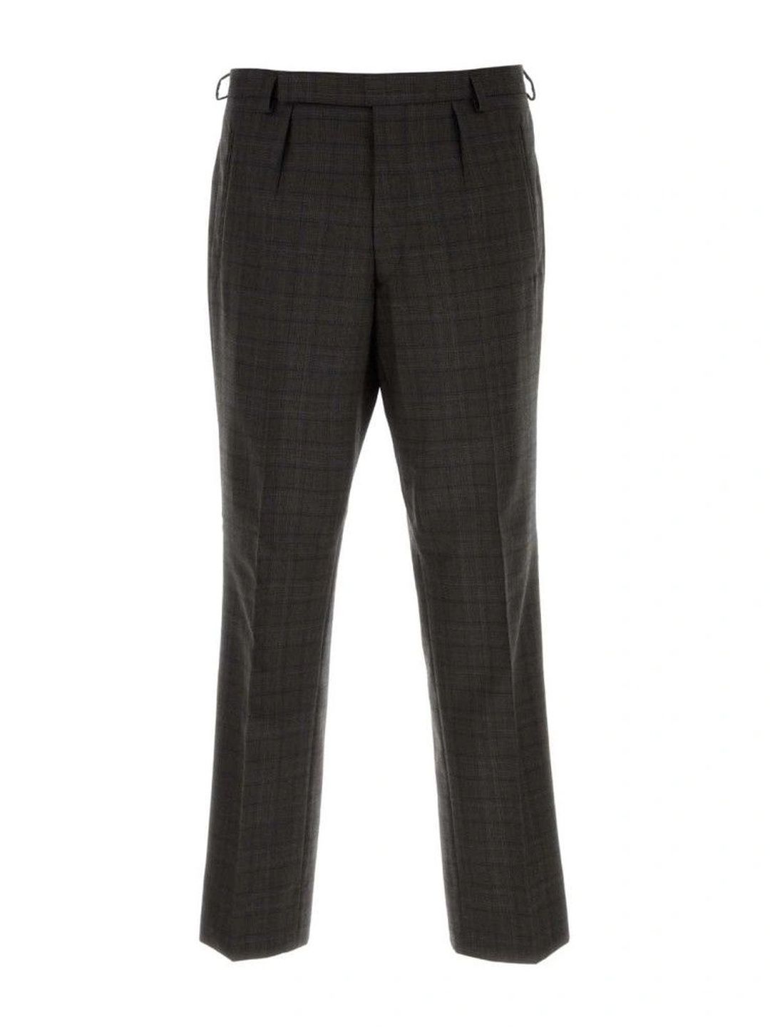 Prada Dark Grey Pleated Pants-picture-13