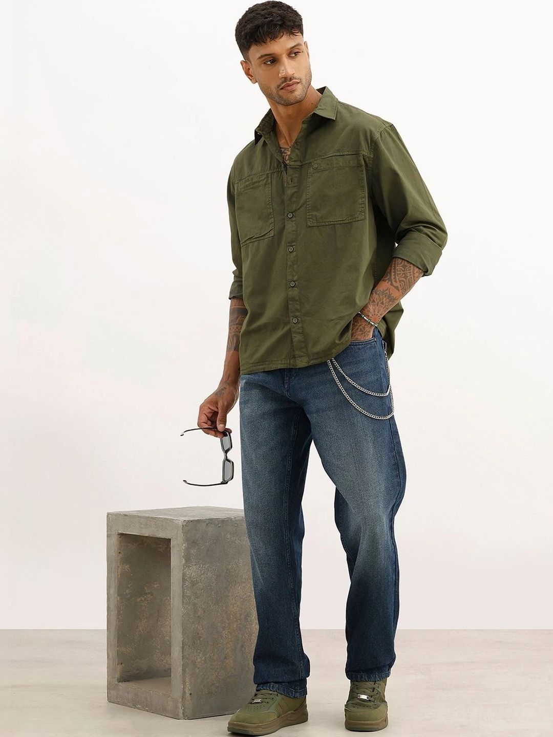 WROGN Men Comfort Casual Shirt-picture-12