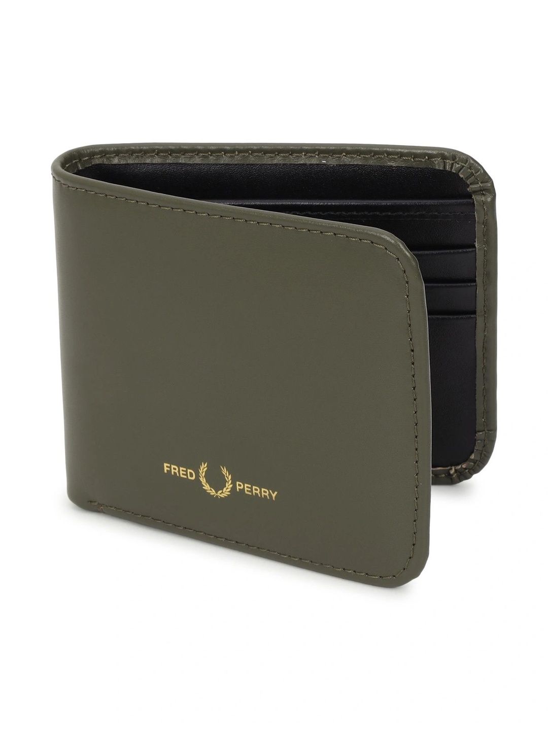 Fred Perry Men Leather Two Fold Wallet-image-20