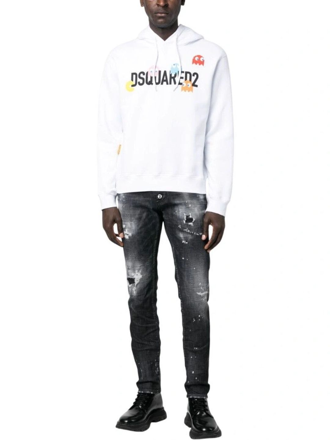 Dsquared2 Men Printed Hooded Sweatshirt-picture-24