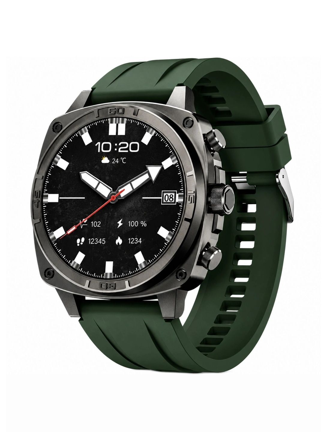 inear INWATCH Pro Smartwatch 1.43 AMOLED HD Display BT Calling AI Voice Assistant IP68-picture-28