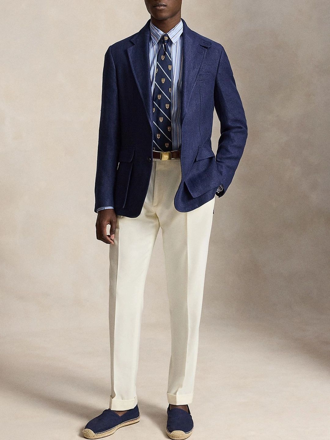 Polo Ralph Lauren Self Design Single-Breasted Slim Fit Casual Blazers-picture-13