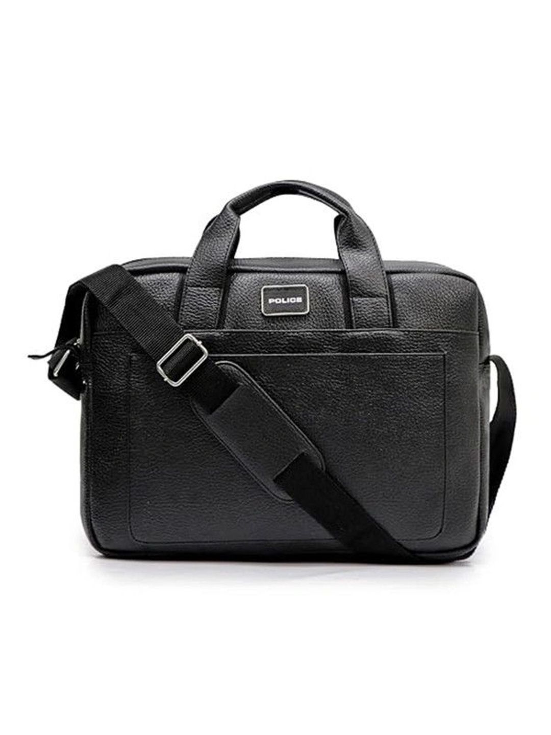 Police Men Textured PU Laptop Bag-picture-52