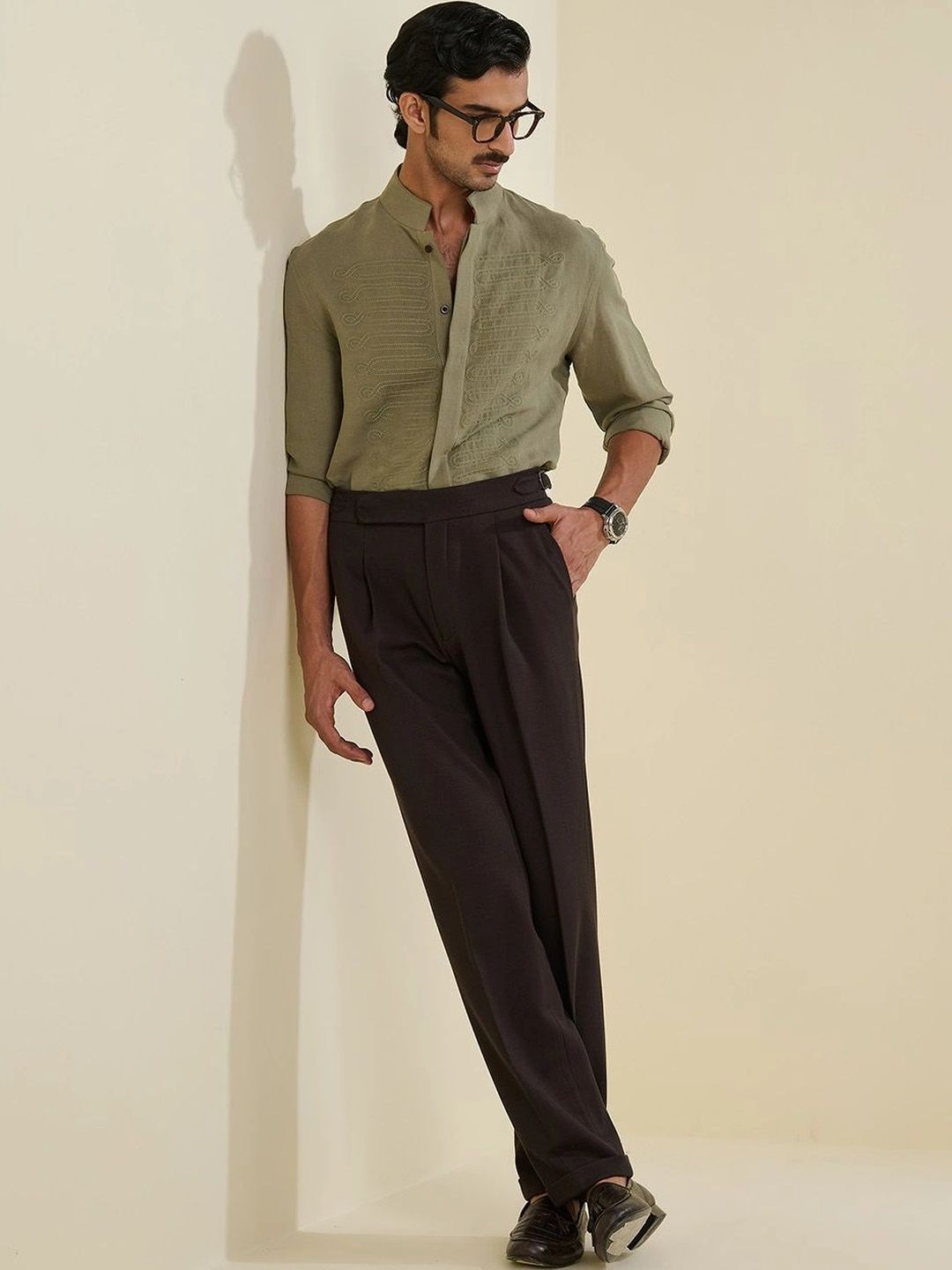 S&N by Shantnu Nikhil Men Classic Slim Fit Casual Shirt-picture-37