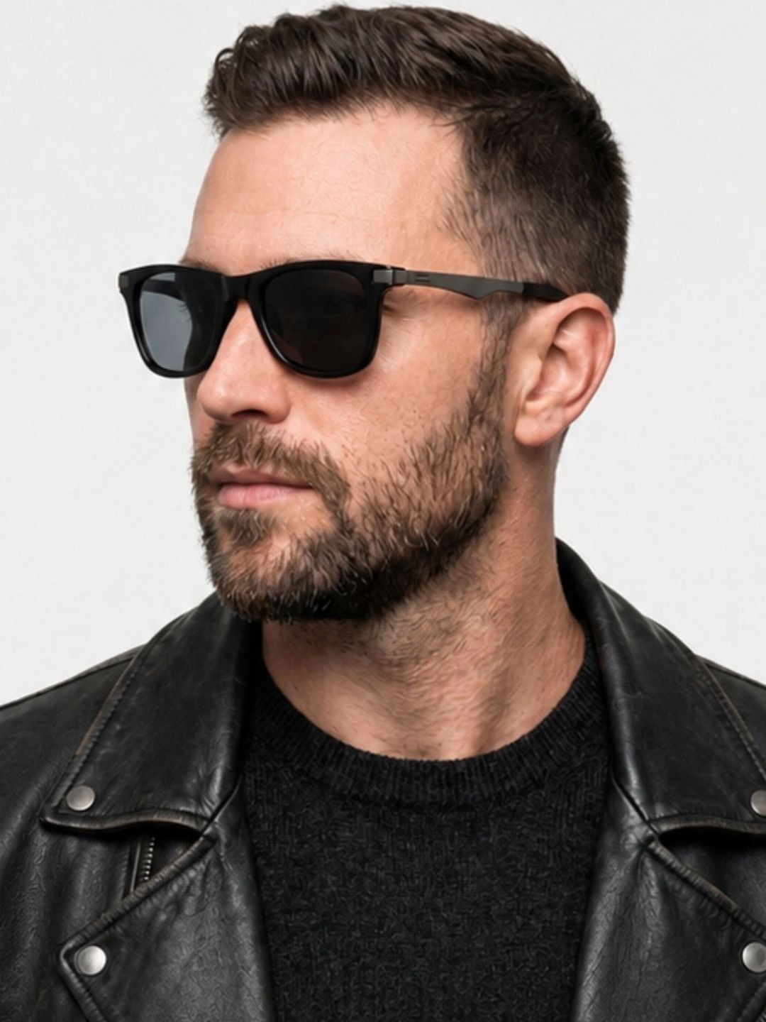 HRX by Hrithik Roshan Unisex Grey Lens & Black Rectangle Sunglasses with-picture-35