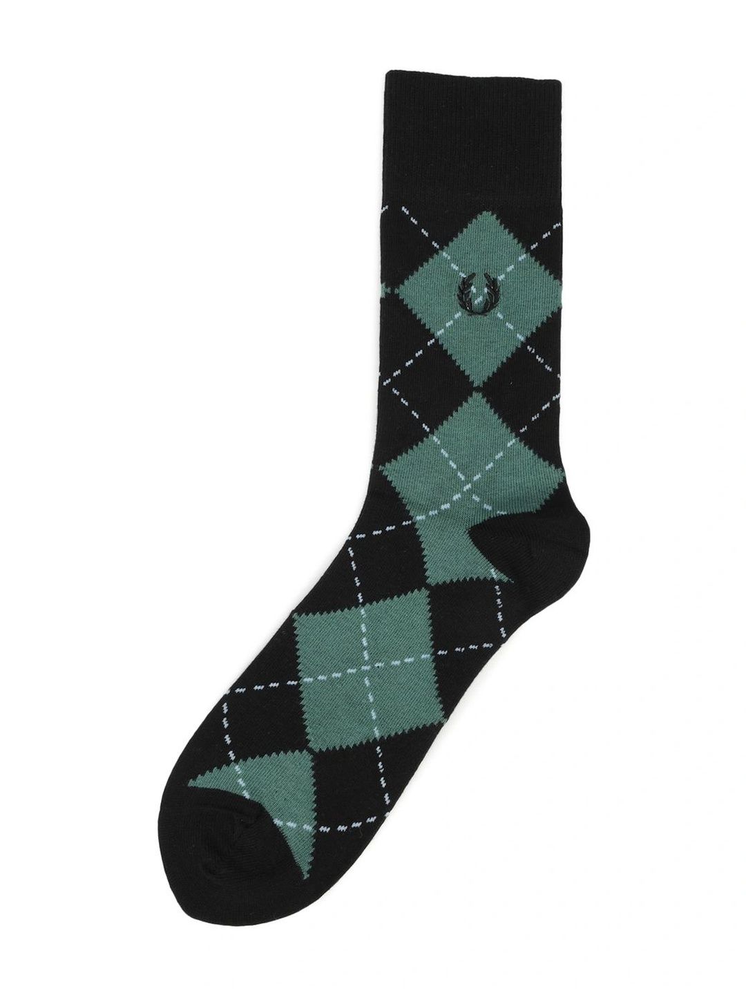 Fred Perry Men Cotton Patterned Above Ankle Socks-picture-37