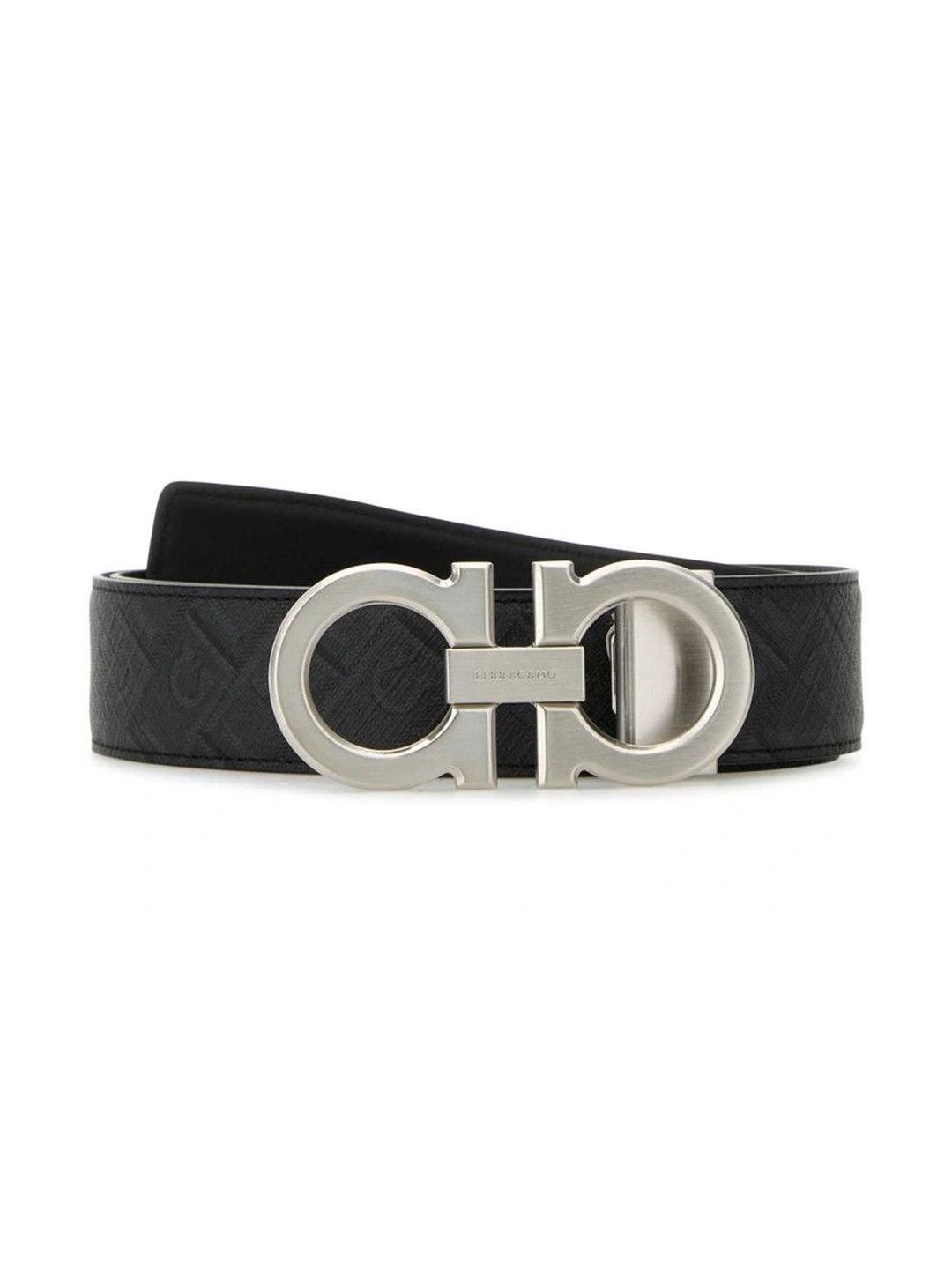 Ferragamo Men Textured Leather Reversible Formal Belt-picture-39