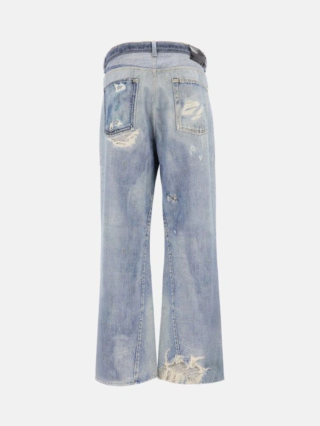 OUR LEGACY Men Regular Fit Mid-Rise Highly Distressed Jeans-picture-27