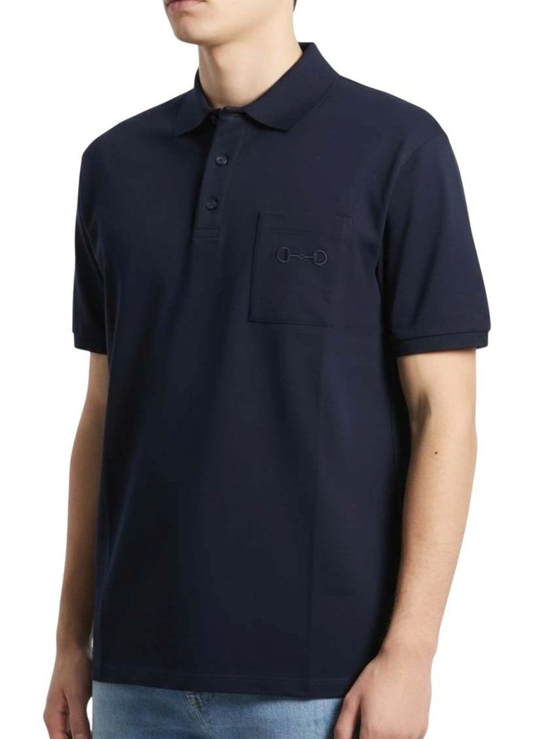 Gucci Men Brand Logo Polo Collar Pockets T-shirt-picture-49