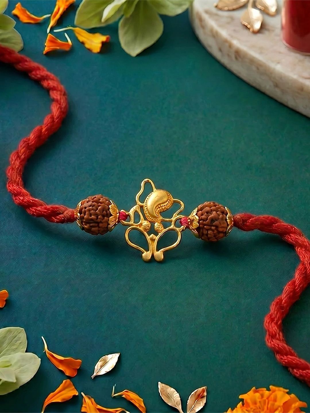 Zavya Men 925 Sterling Silver Ganesha Rakhi-picture-56