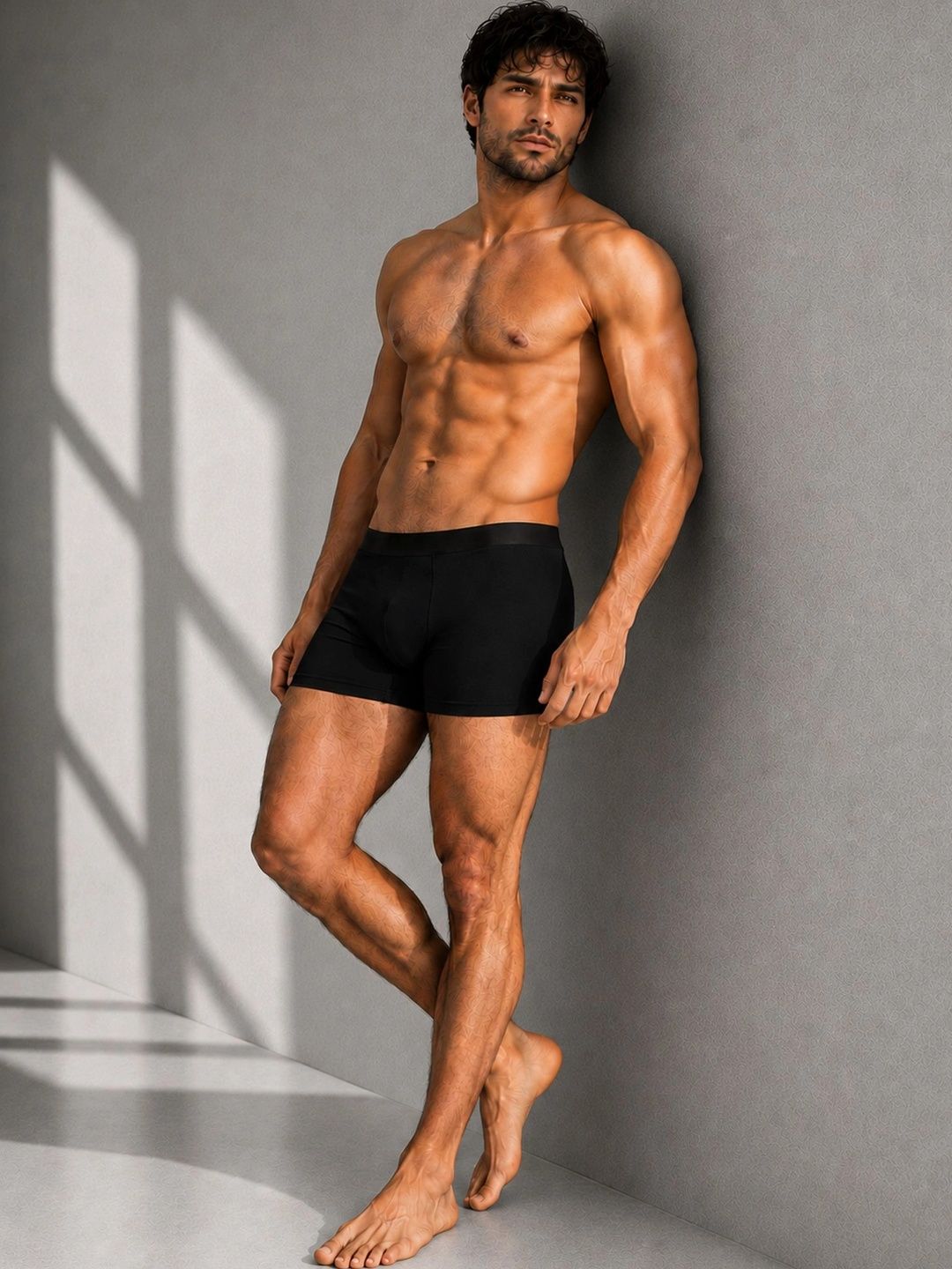 Moda Rapido Microfiber Solid Trunks-image-42