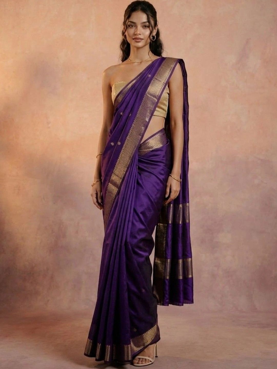 DRIP CHOWK Woven Design Zari Saree-picture-36