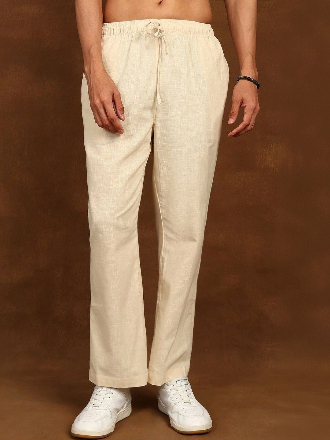 NEQA Men Relaxed Easy Wash Trousers-picture-57