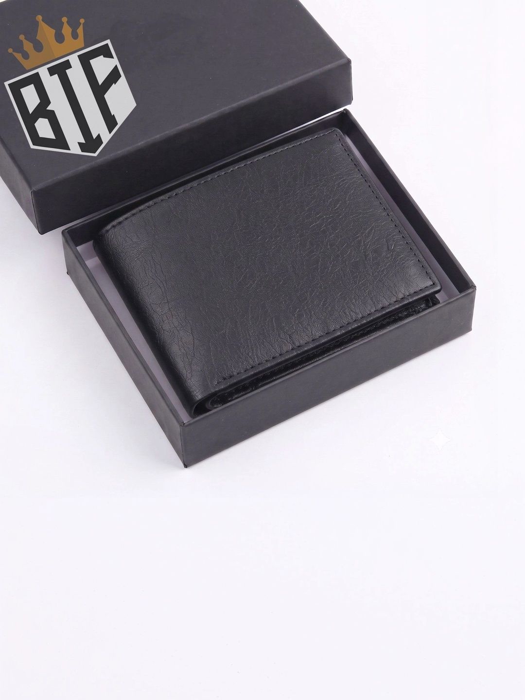 BIF Men Textured PU Two Fold Wallet-picture-52
