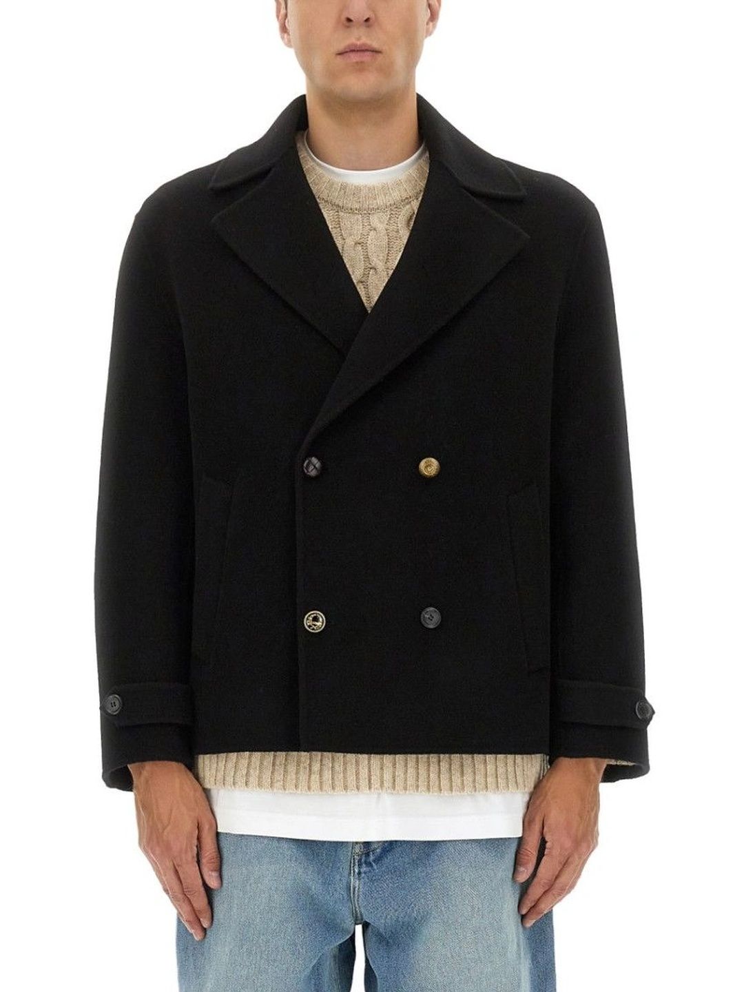MOSCHINO Men Woollen Woven Jacket-picture-33