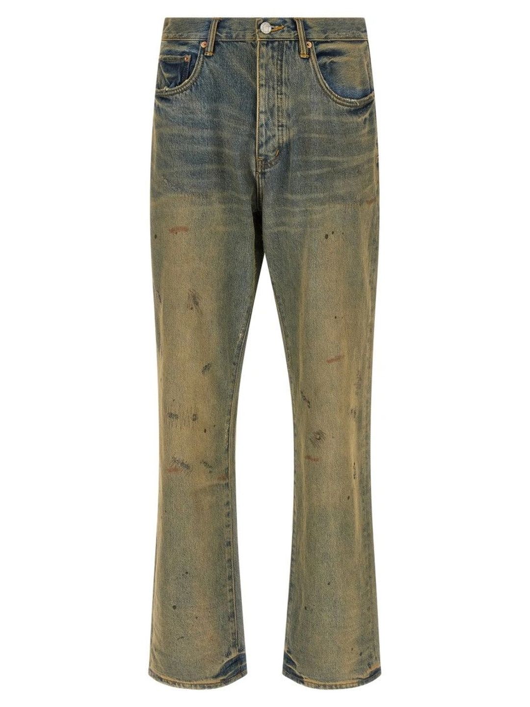 Purple Brand Men Straight Fit Mid-Rise Low Distress Jeans-picture-56