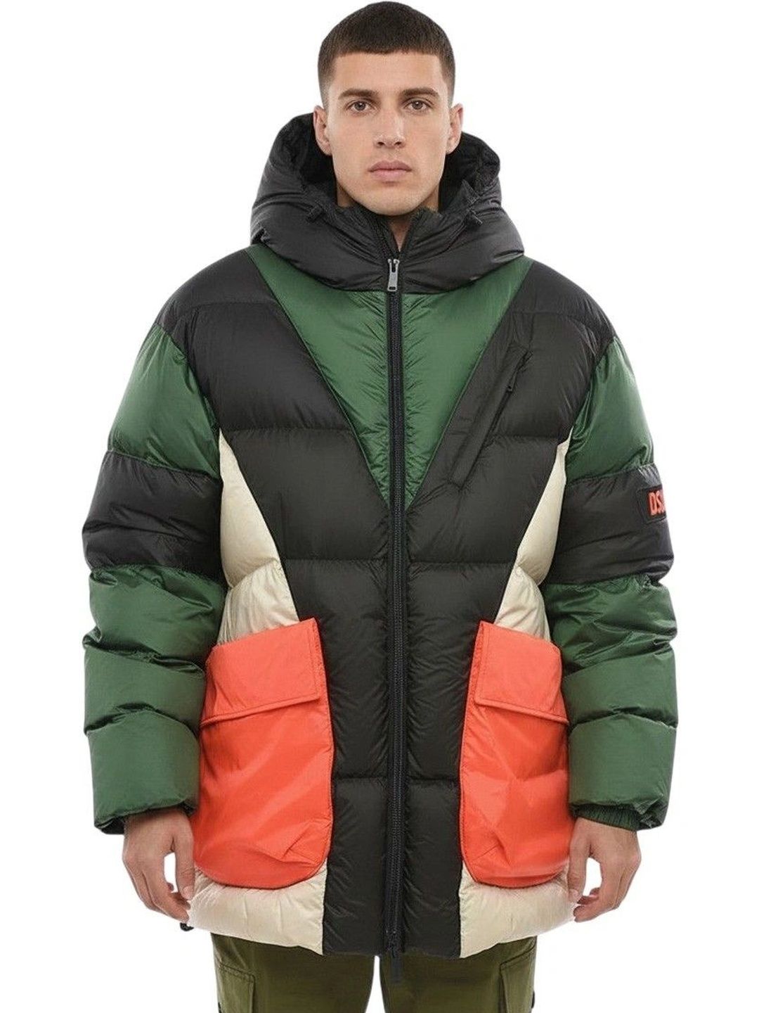 Dsquared2 Men Colourblocked Insulator Puffer Jacket-picture-13