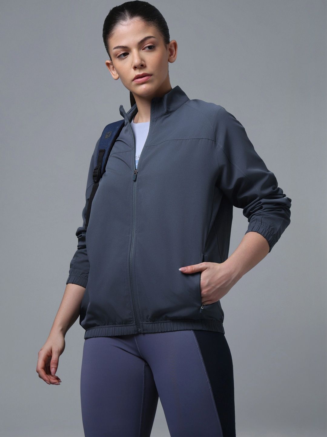 Technosport Women Lightweight Training or Gym Sporty Jacket-image-47
