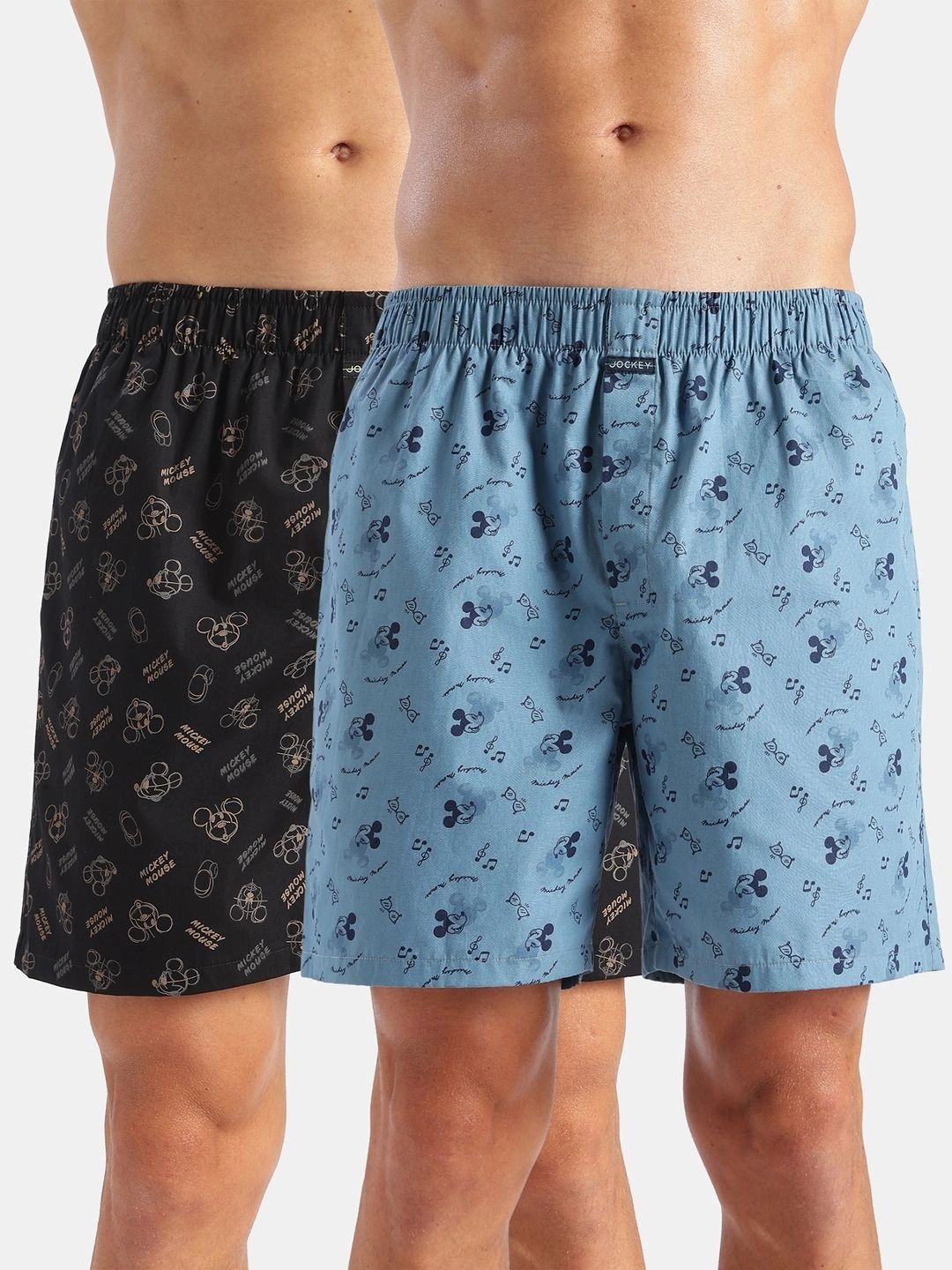 Jockey Pack of 2 Printed Cotton Boxers-picture-39