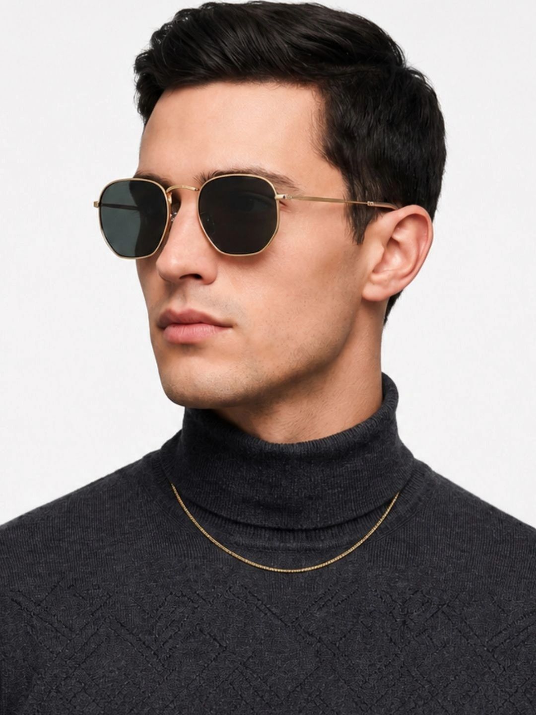 Roadster Unisex Black Lens & Gold-Toned Other Sunglasses with-picture-17