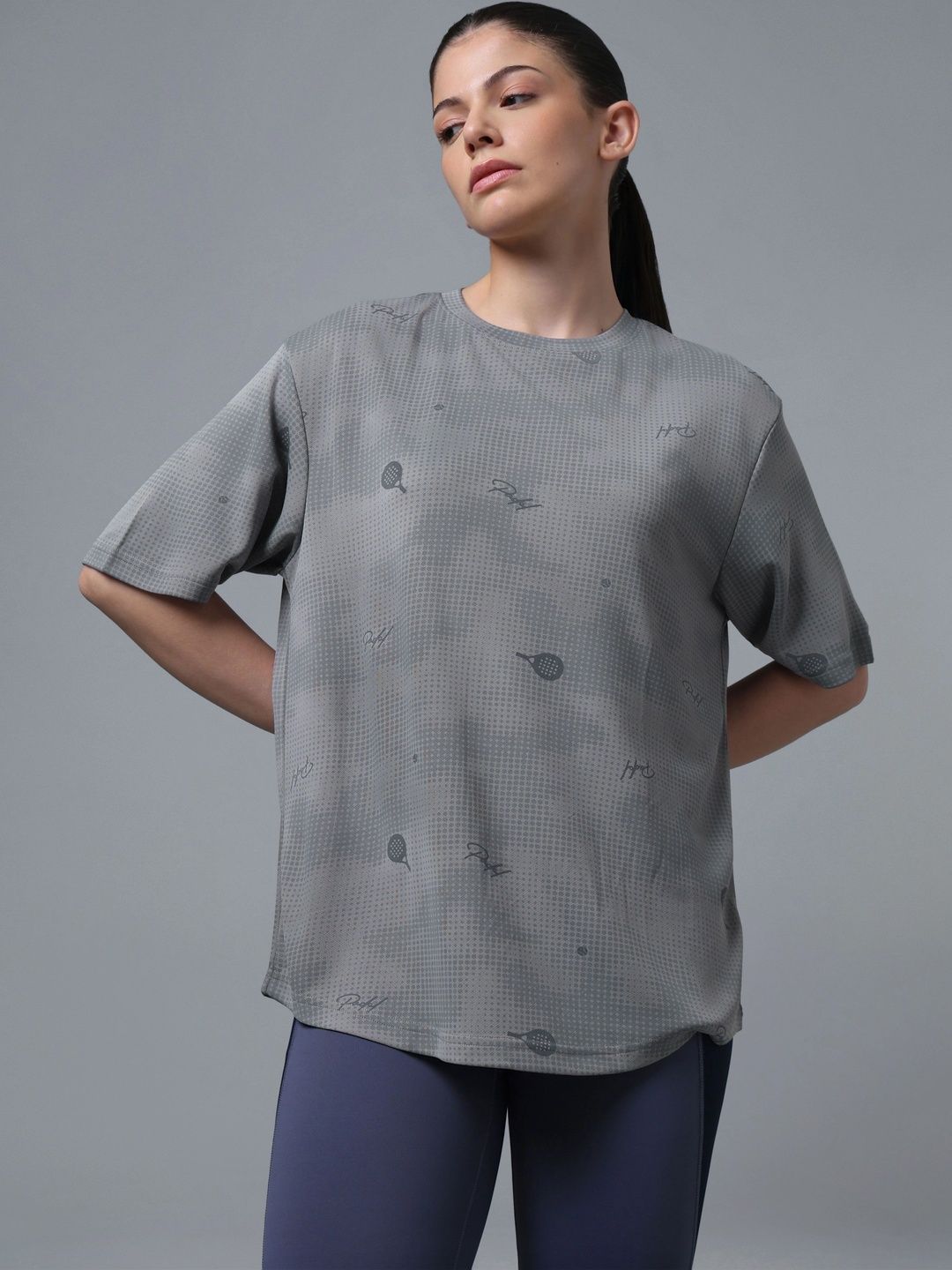 Technosport Women Printed T-shirt-image-31