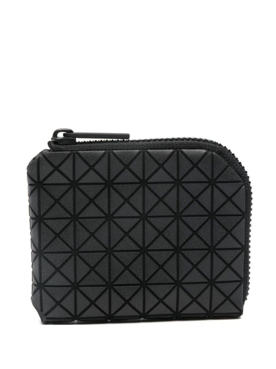 Issey Miyake Men Geometric Printed Canvas Zip Around Wallet-picture-13