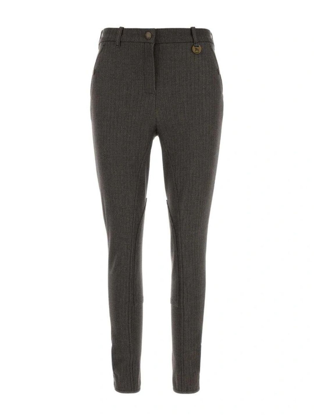 Burberry Women Striped Skinny Fit Trousers-image-33