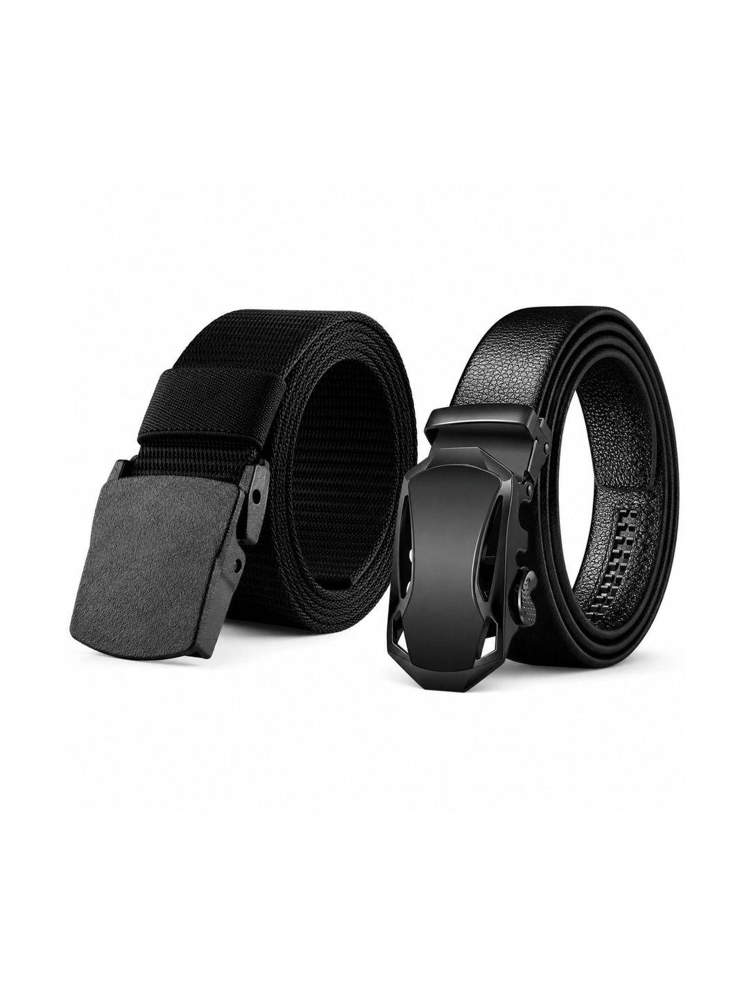 Niddleman Men Textured 2 PU Belt-picture-16