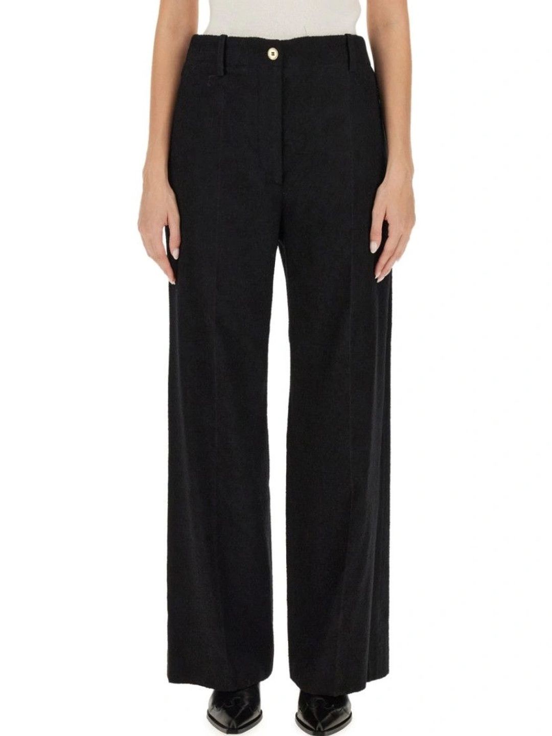 Patou Women Straight Fit High-Rise Trousers-picture-10