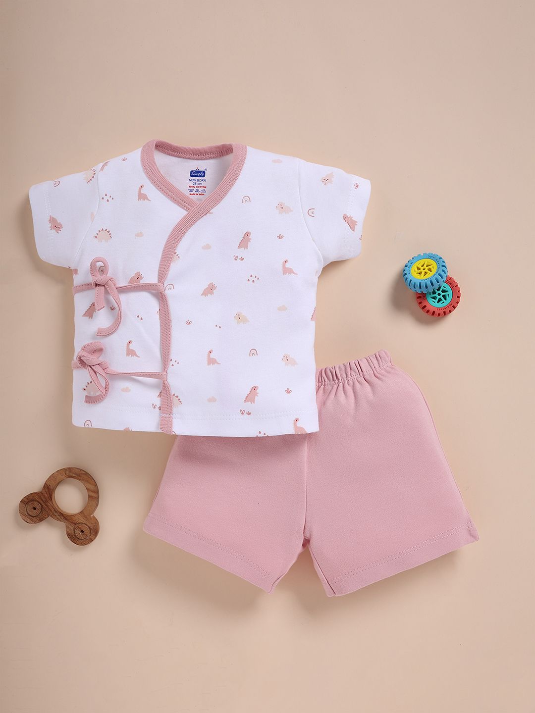 Simply Unisex Kids Printed Shorts-picture-11