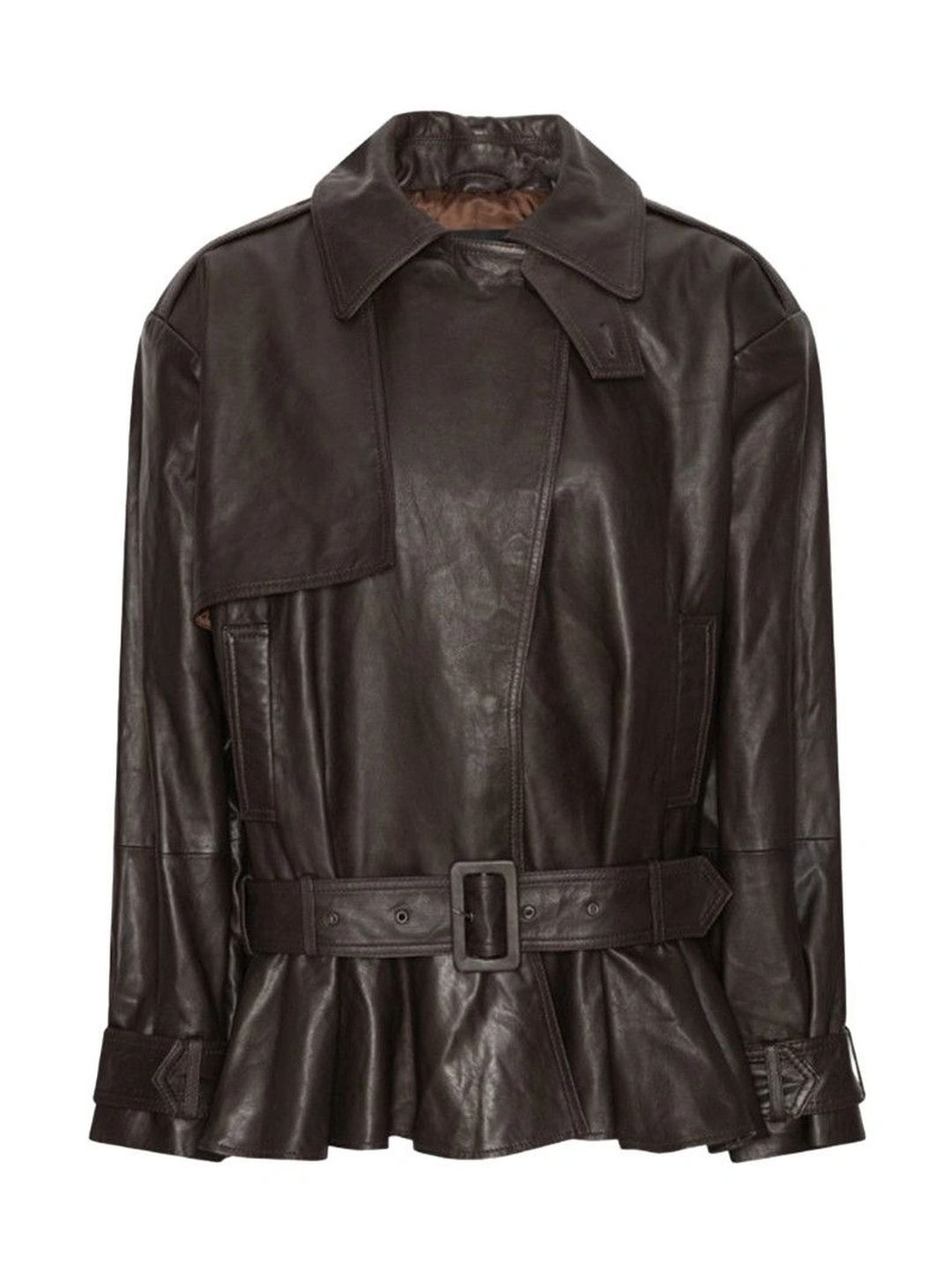 Rotate Birger Christensen Women Leather Leather Jacket-picture-12