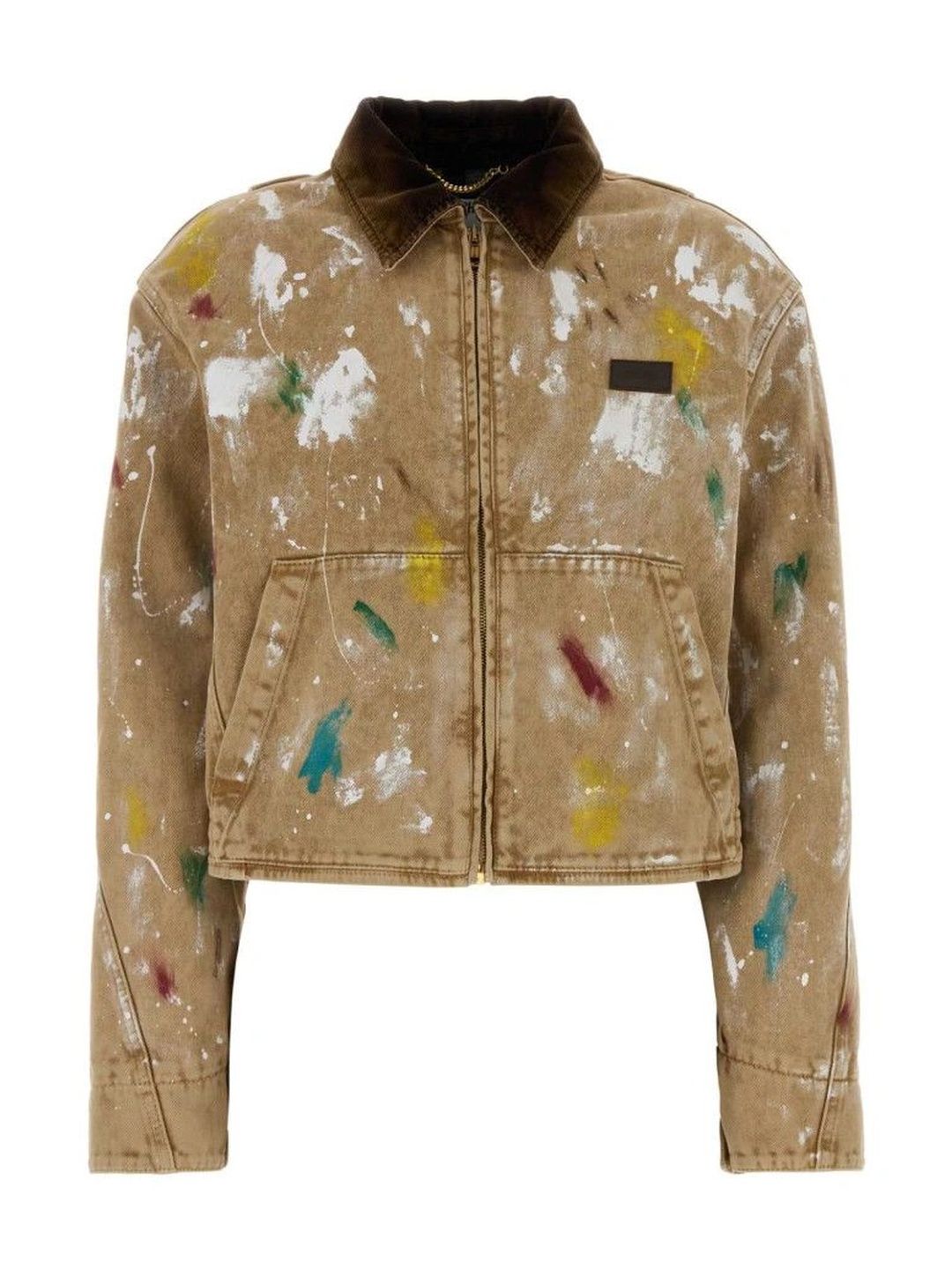 MOSCHINO Women Crop Bomber Jacket-picture-27