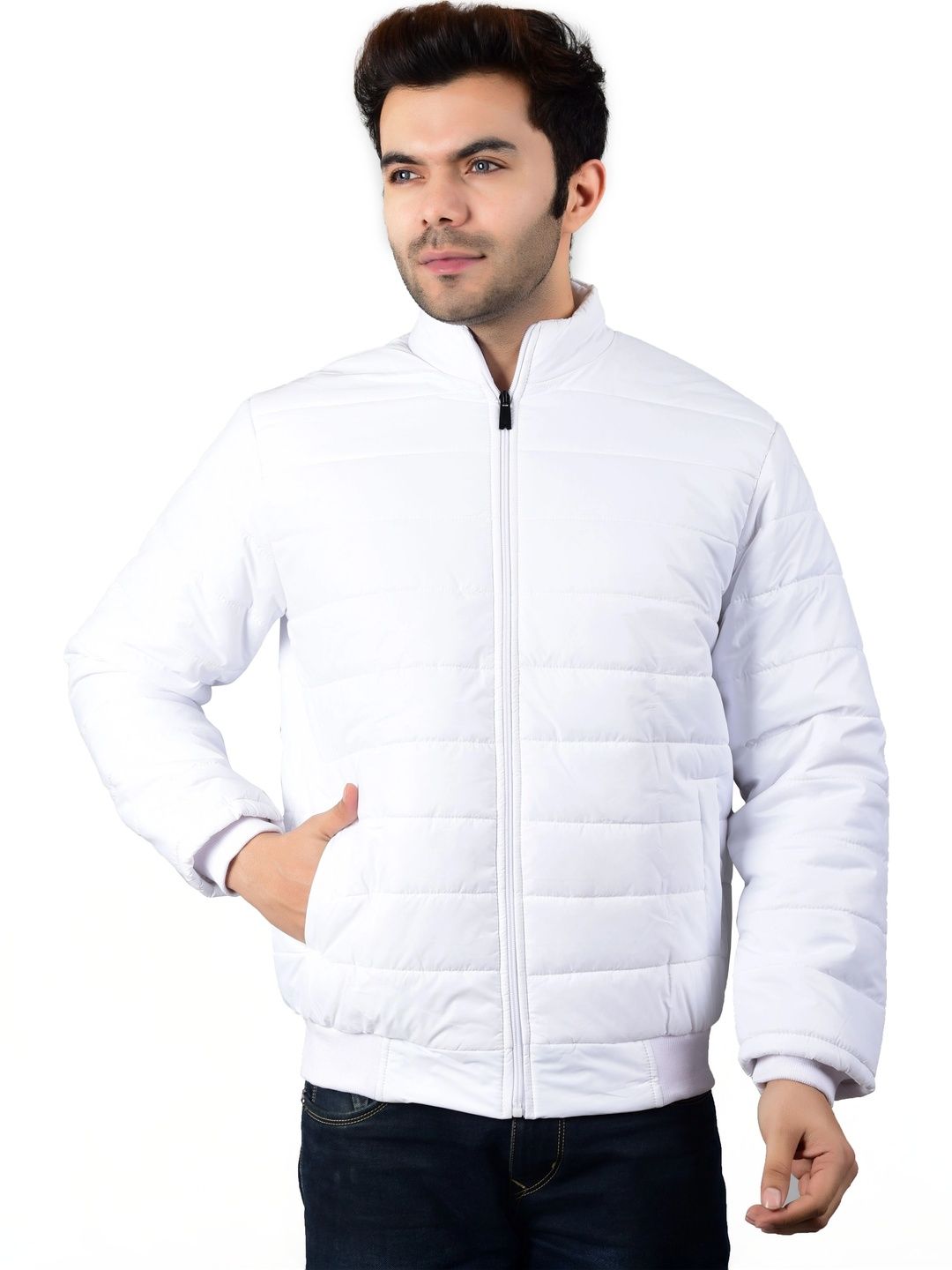 Roadster Men Lightweight Training or Gym Puffer Jacket-picture-30