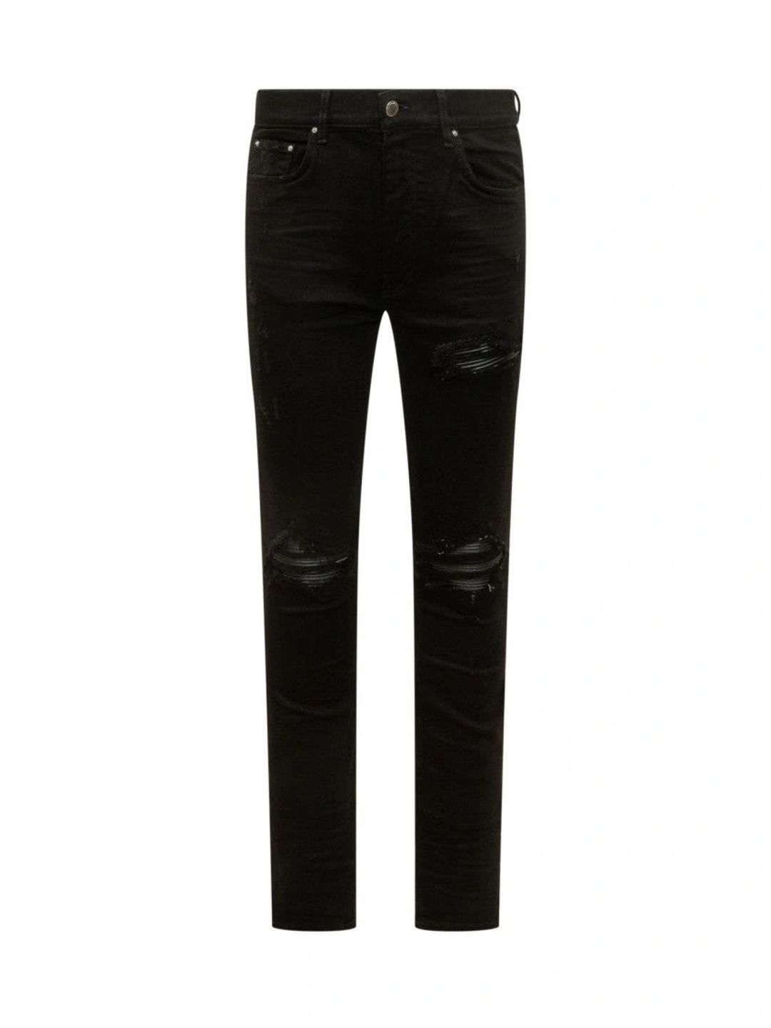 Amiri Men Skinny Fit Mid-Rise Highly Distressed Jeans-picture-41