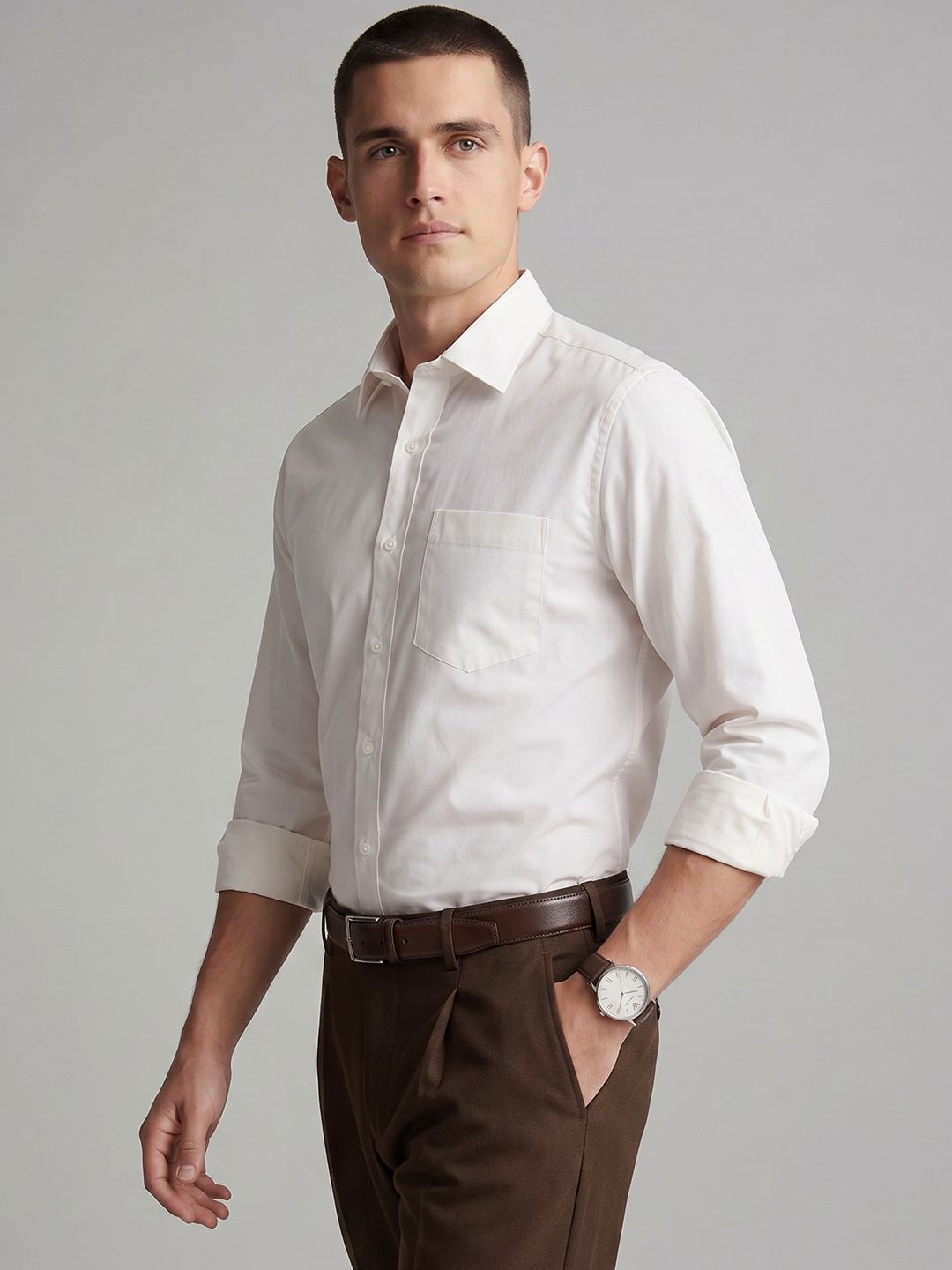 Van Heusen Slim Fit Formal Shirt-picture-10
