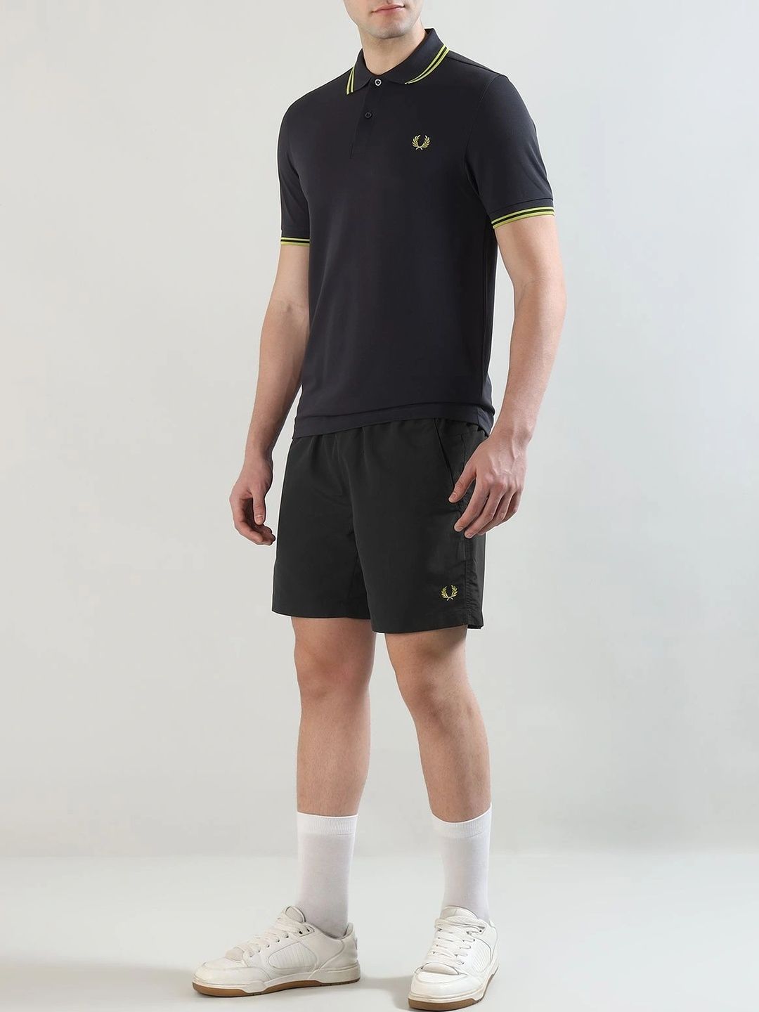Fred Perry Men Slim Fit Shorts-picture-52