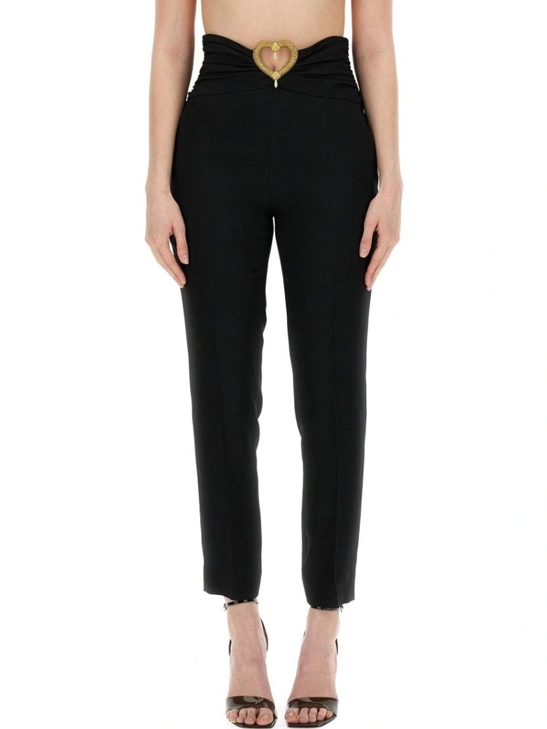 MOSCHINO Women Slim Fit High-Rise Trousers-picture-40