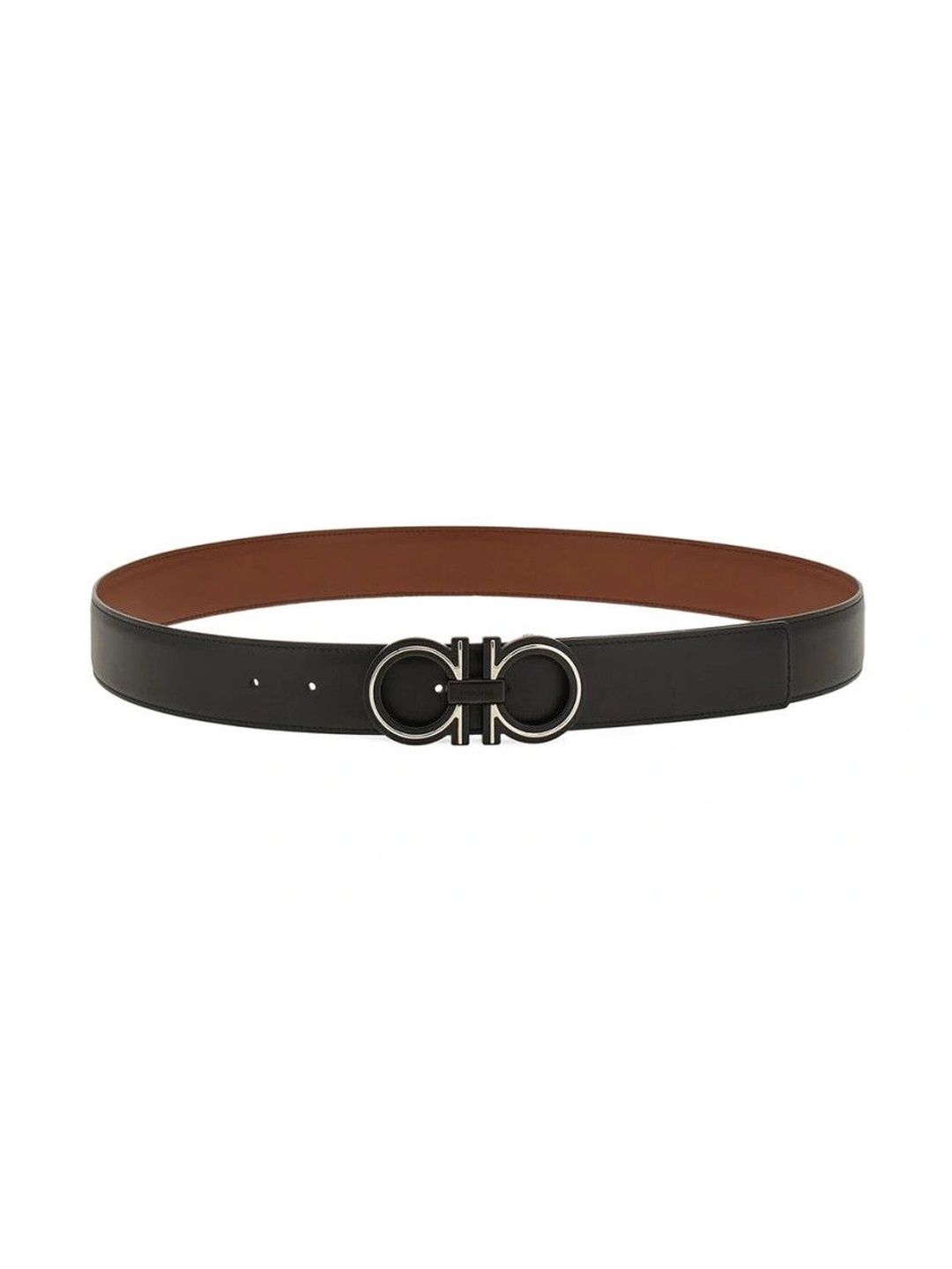 Ferragamo Men Leather Reversible Formal Belt-picture-28