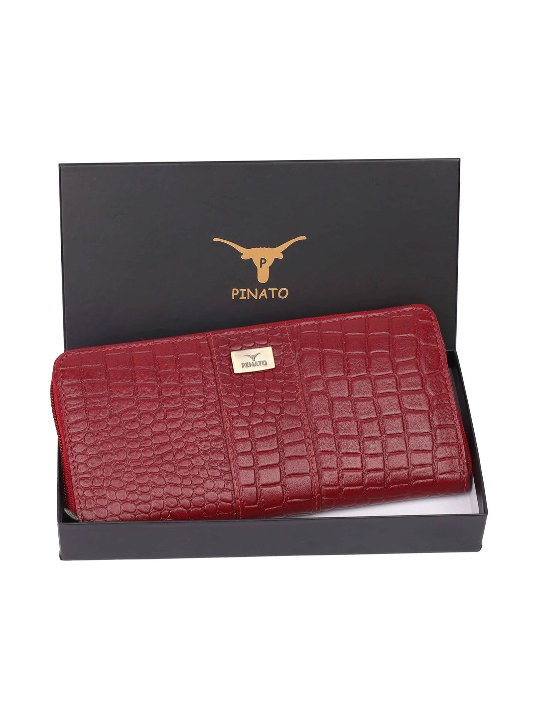 PINATO Textured Purse Clutch-image-44
