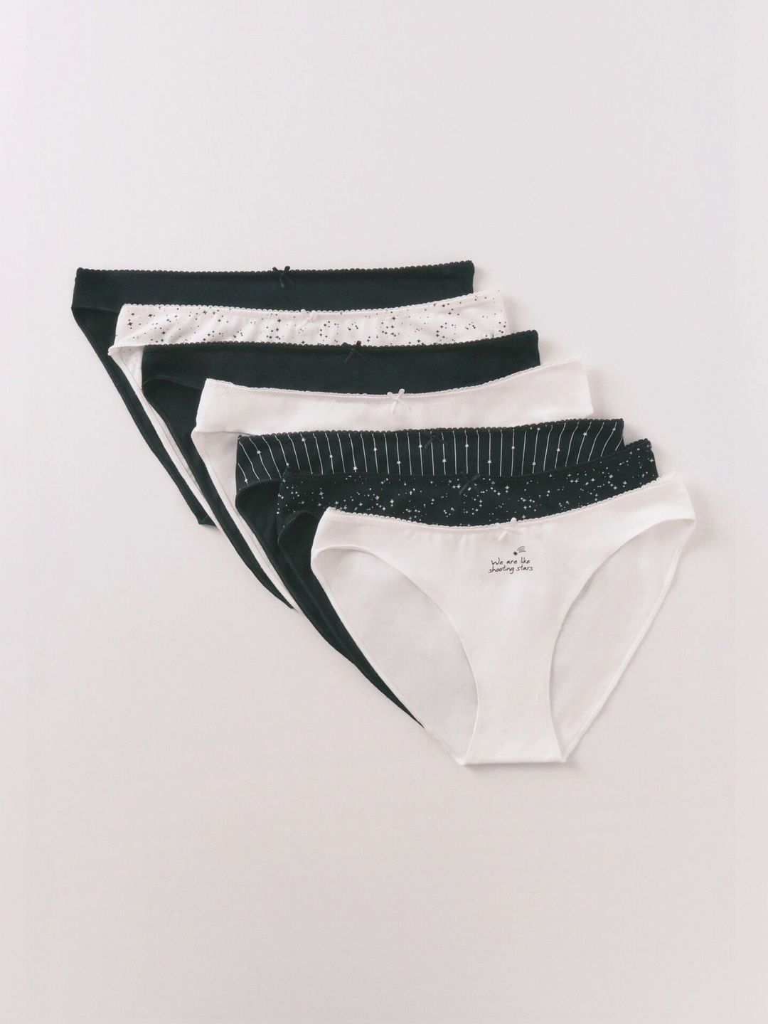 women'secret Women Pack of 7 Striped Hipster Briefs-picture-10
