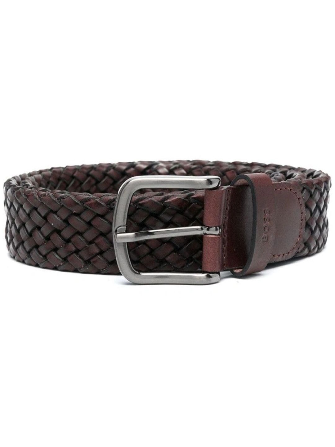 BOSS Men Braided Leather Belt-picture-56