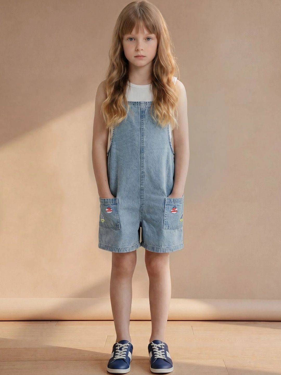 Vero Moda Girls with Embroidered Jumpsuit-picture-35