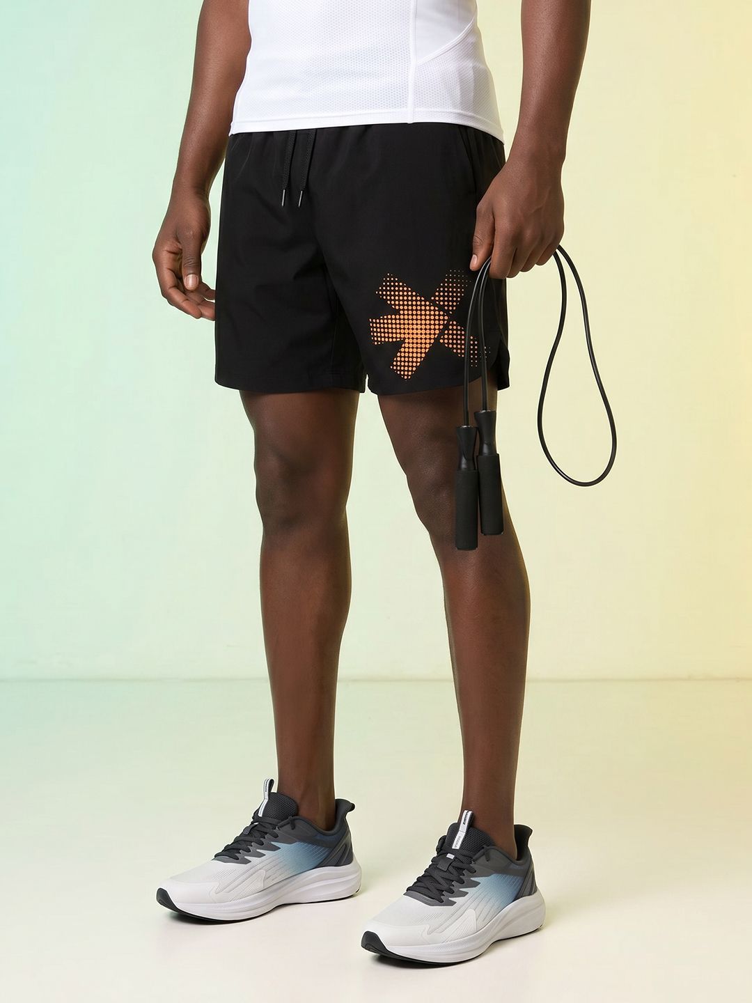 HRX by Hrithik Roshan Men Printed Rapid Dry Training Shorts-picture-36