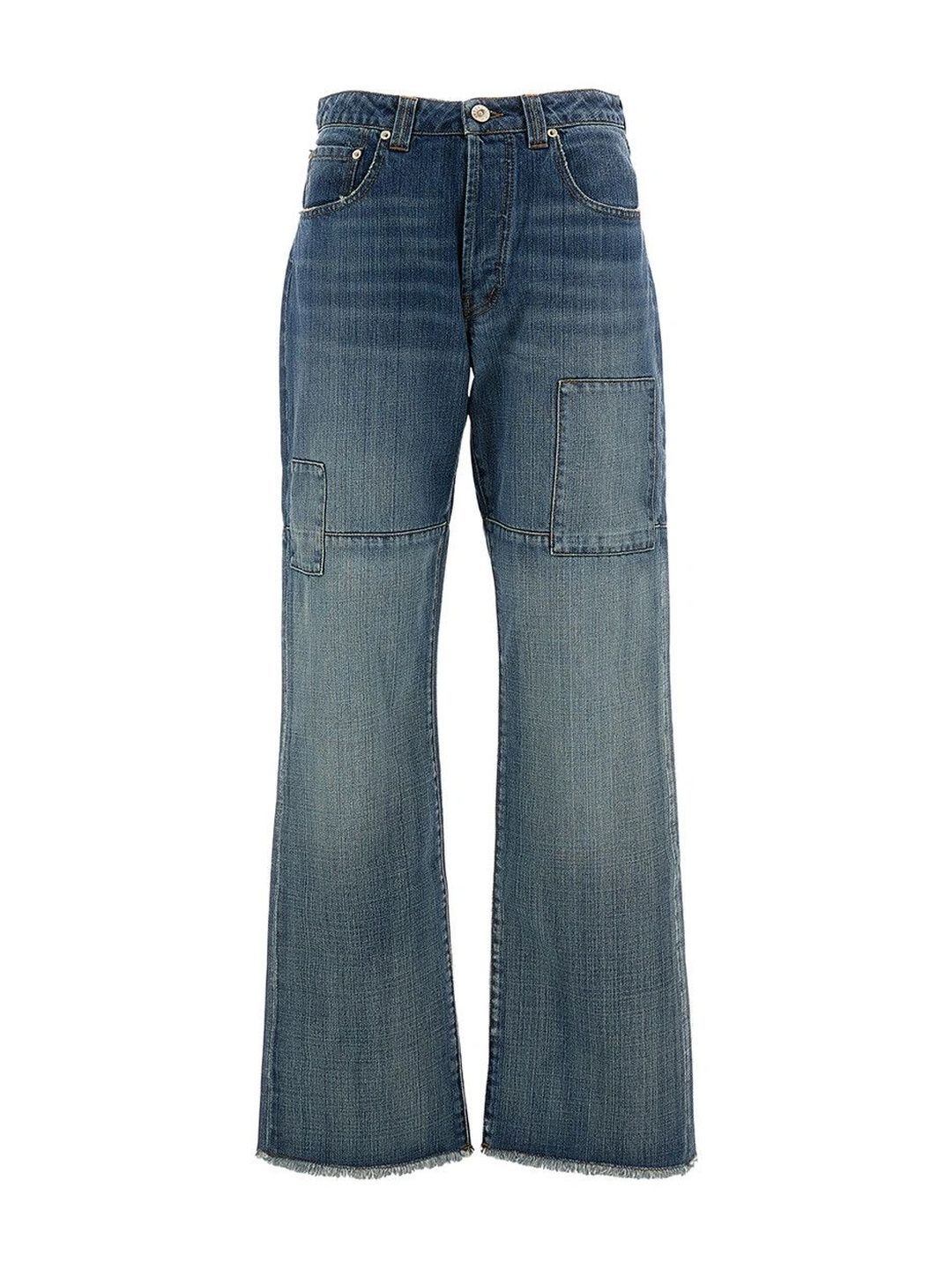 Wales Bonner Women Flared High-Rise Jeans-picture-16