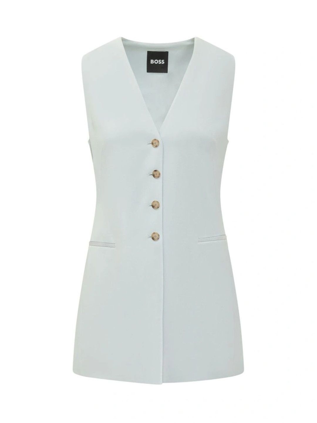 boss Light Blue V Neck Blazer-picture-12