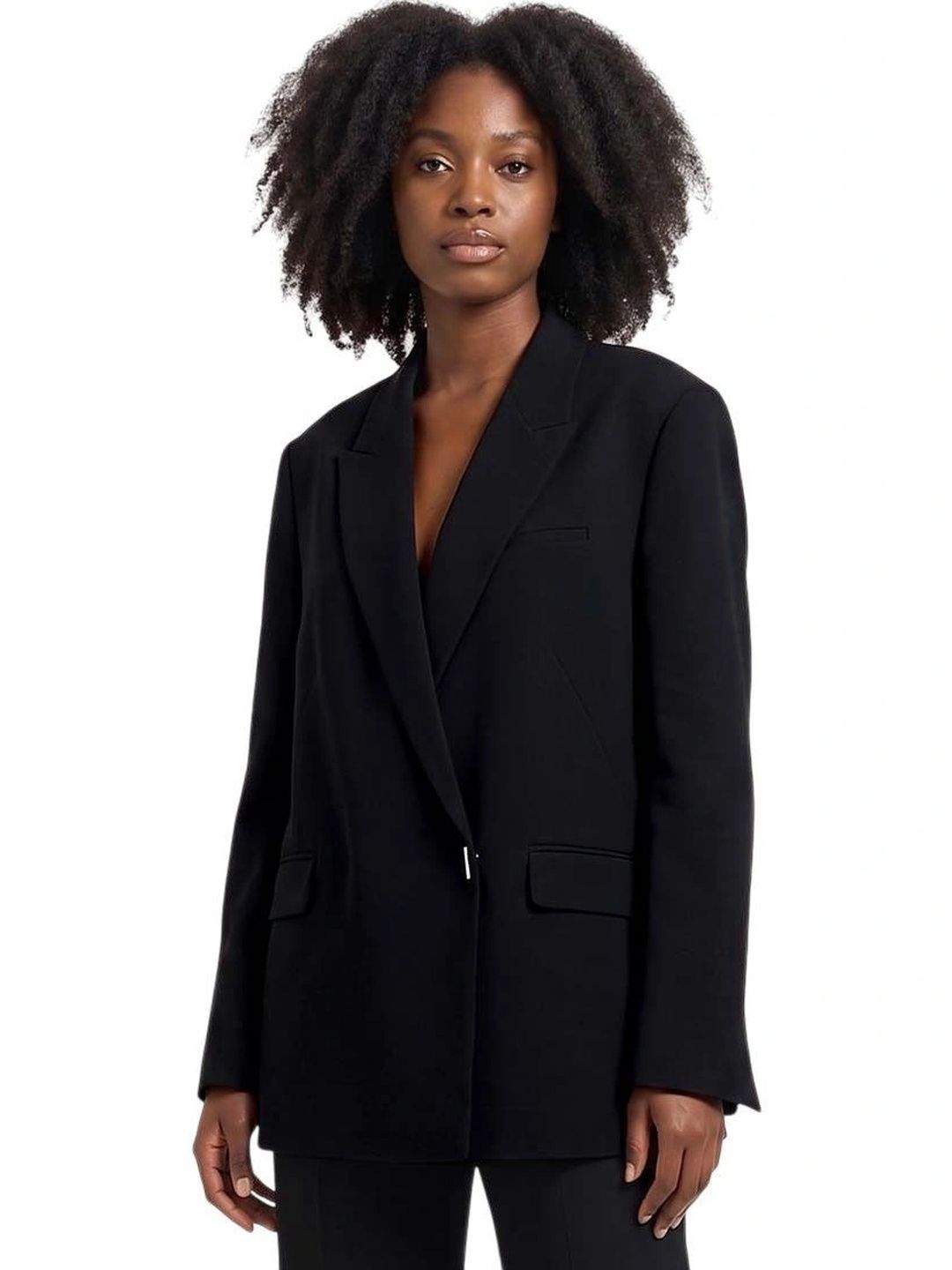 BOSS Notched Lapel Single-Breasted Relaxed Fit Formal Blazers-image-49